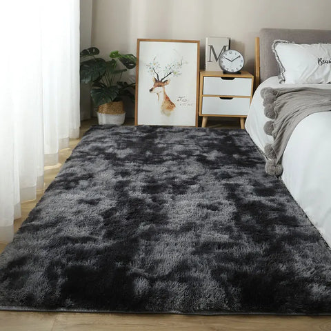Navak Teppich, weicher, flauschiger Teppich, nordisch, modern, für Wohnzimmer, Sofas, Bodenmatte, 160 x 230 cm, Schlafzimmer, Nachttisch, Plüsch, großer Teppich, Kinderzimmer, Heimdekoration