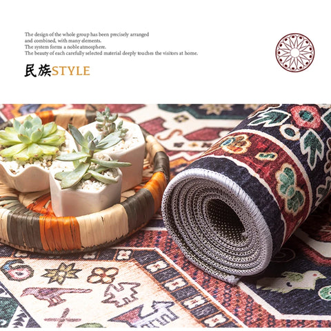Navak Carpet Persian Corridor Carpet Retro Decoration Home Hall Passageway Runner Rug Non-slip Stairway Carpets Customizable Luxury Aisle Mat