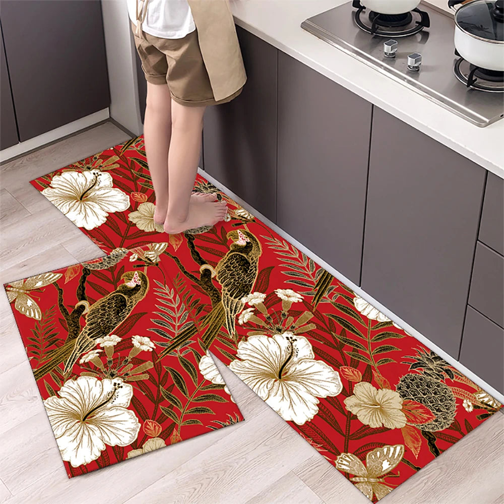 Navak Teppich Saugfähiger Küchenteppich Rutschfeste Bodenmatte Absorbiert Öl Küche Langer Bereich Teppich Schlafzimmer Teppich Eingang Fußmatte Home Decor Zimmer Tapis