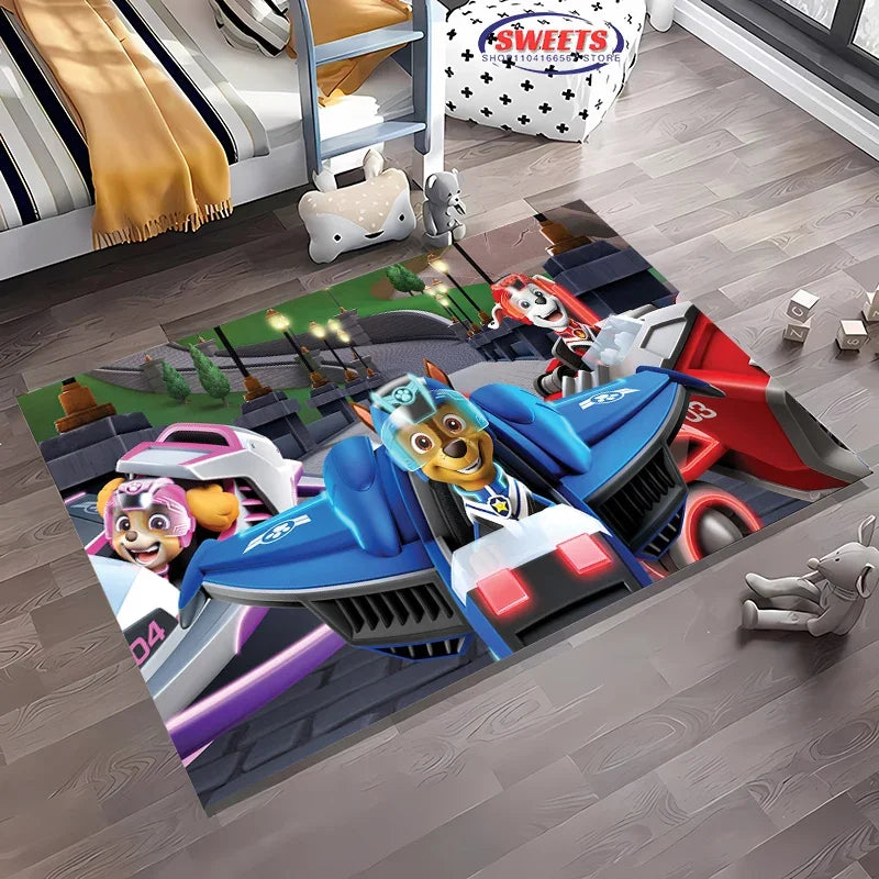 Navak Carpet 3D Neuankömmling Niedlicher Hunde-Cartoon-Teppich, Teppich für Wohnzimmer, Kinderzimmer, Schlafzimmer, Sofa, Küche, Fußmatte, Dekor, rutschfeste Bodenmatte für Kinder