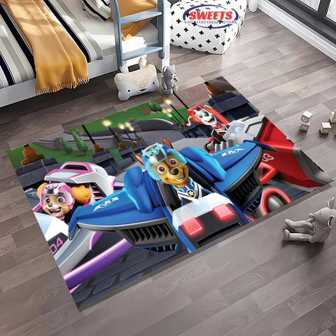 Navak Carpet 3D Neuankömmling Niedlicher Hunde-Cartoon-Teppich, Teppich für Wohnzimmer, Kinderzimmer, Schlafzimmer, Sofa, Küche, Fußmatte, Dekor, rutschfeste Bodenmatte für Kinder