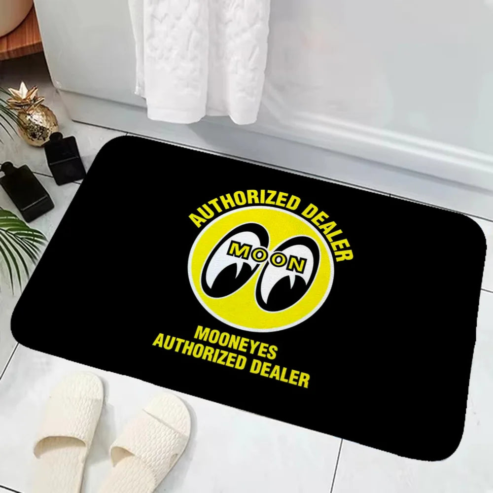 Navak Carpet Mooneyes Bodenmatte für den Flur, individueller Schlafzimmerteppich für den Eingangsbereich, Raumdekorationsartikel, Badvorleger, individuell