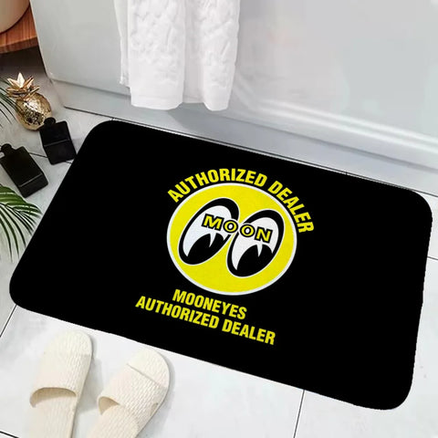 Navak Carpet Mooneyes Bodenmatte für den Flur, individueller Schlafzimmerteppich für den Eingangsbereich, Raumdekorationsartikel, Badvorleger, individuell