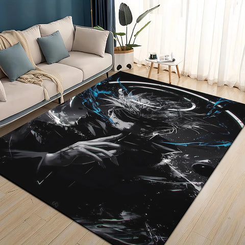 Navak Teppich, 3D-Cartoon, Jujutsu Kaisen, Anime, Itadori Yuj, Teppich für Wohnzimmer, Schlafzimmer, Heimsofa, Dekoration, Kinderspiel, rutschfeste Bodenmatte
