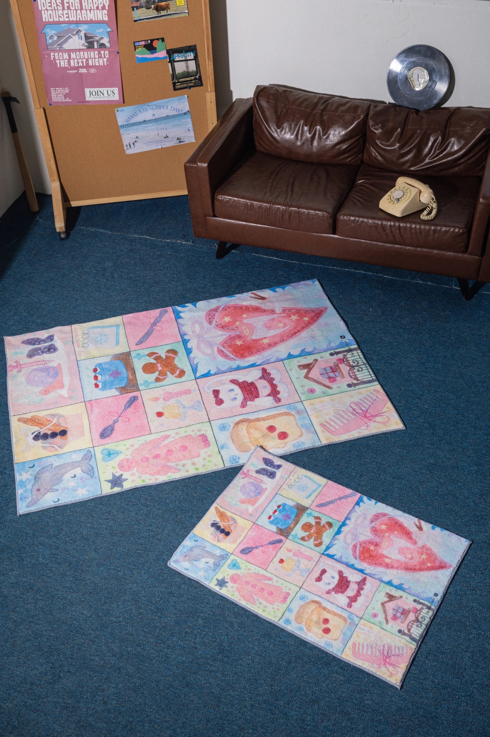 Navak Carpet Exclusive Picks Cartoon Weicher Teppich Teenager-Mädchen Schlafzimmer Nachttisch Teppich Kinderzimmer Dekoration Wohnzimmer Bodenmatte Heimdekoration