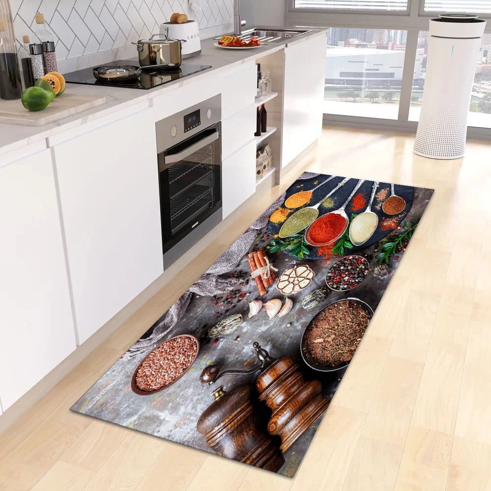 Navak Teppich, moderne Küchenmatte, Hauseingangs-Fußmatte, Flur, Schlafzimmer, Wohnzimmer, Dekoration, Bodenteppich, Balkon, Badezimmer, rutschfest, langer Teppich