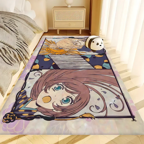 Navak Teppich Kamisama Kiss Lange Teppiche Nordischer Stil Home Fußmatte Badezimmer-Toilettenmatten Schlafzimmer Hotel Dekor Matte