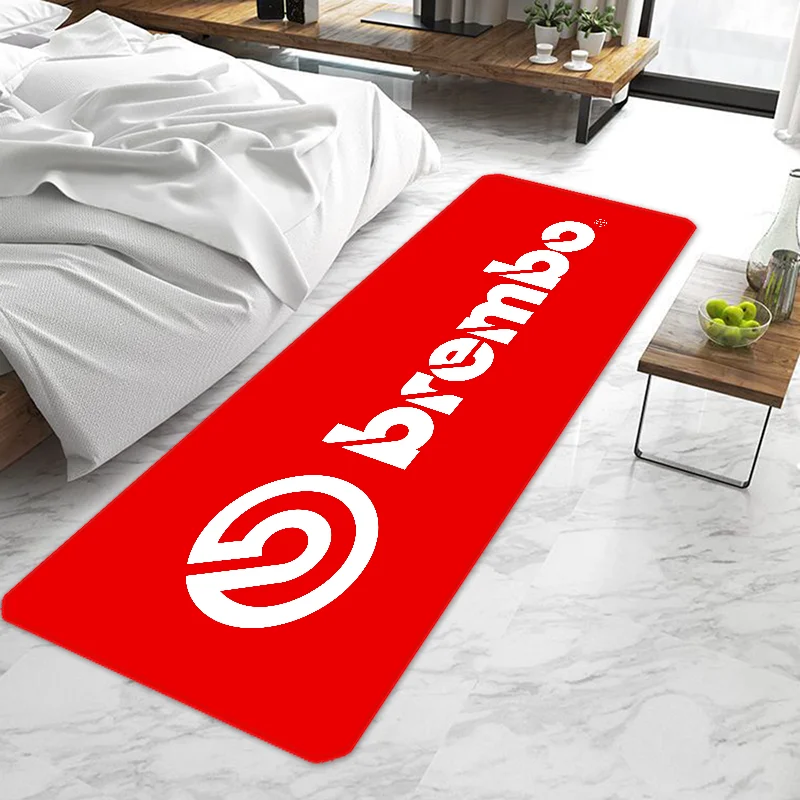 Navak Carpet B-Brembo Non-Slip Washable Doormat Entrance Floor Mat for Kitchen Living Room Hallway Bathroom Bath Home Decor Carpet