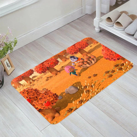 Navak Teppich Animal C-Crossing Game Bodenmatte Home Teppich Eingang des Hauses Zimmer Teppiche Teppiche Balkon Küche Teppich Fuß Fußmatte Türmatten Bad