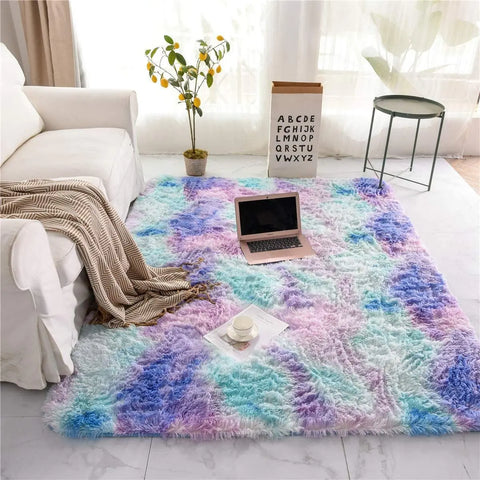 Navak Teppich, weicher, flauschiger Teppich für moderne Wohnkultur, Wohnzimmer, Sofa, Teppiche, Kinderzimmer, Schlafzimmer, Kissen, Batik, Schlafsaal-Teppiche