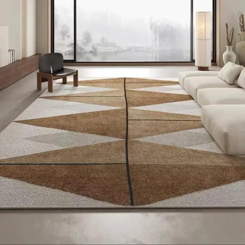 Navak Carpet Exclusive Picks Leichter Luxus-Vliesteppich im skandinavischen Stil für Wohnzimmer, Schlafzimmer, Nachttisch, rutschfest, dekorativer Heimteppich