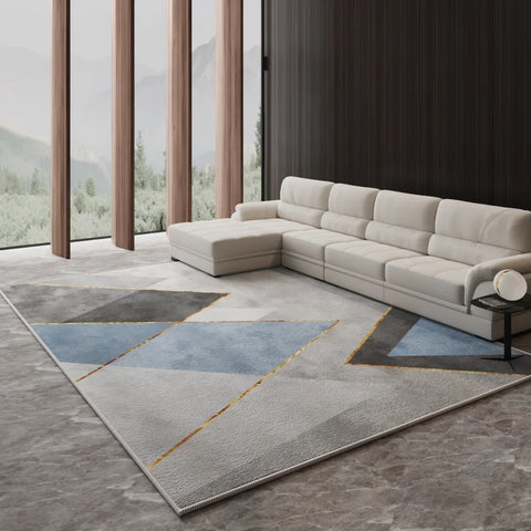 Navak Carpet Nordic Light Luxus-Teppich – Großer Wohnzimmerteppich | Für unter Sofa und Couchtisch, Schlafzimmer- und Lounge-Dekor