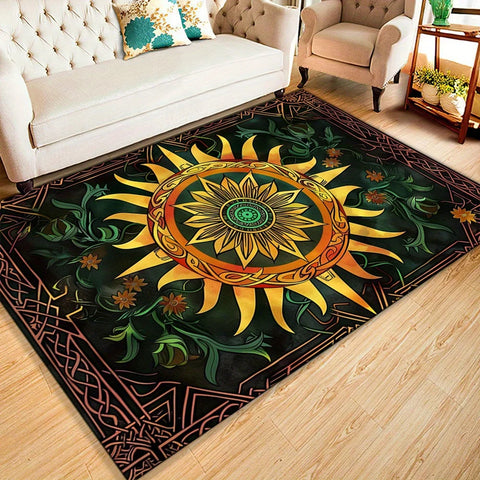 Navak Carpet Kreativer Teppich, strapazierfähige Fußmatte, Stuhlmatte, Sofamatte, bequemer bedruckter Teppich, geeignet für Hotel, Balkon, Flur, Wohnzimmer