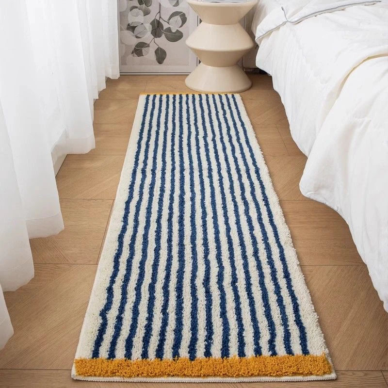 Navak Carpet Exklusiver Picksins Frischer Kaschmir-Imitat-Teppich, Isolierung, pflegeleicht, Schlafzimmer, Bettdecke, Garderobenteppich, Badezimmer-Fußmatte, Heimdekoration