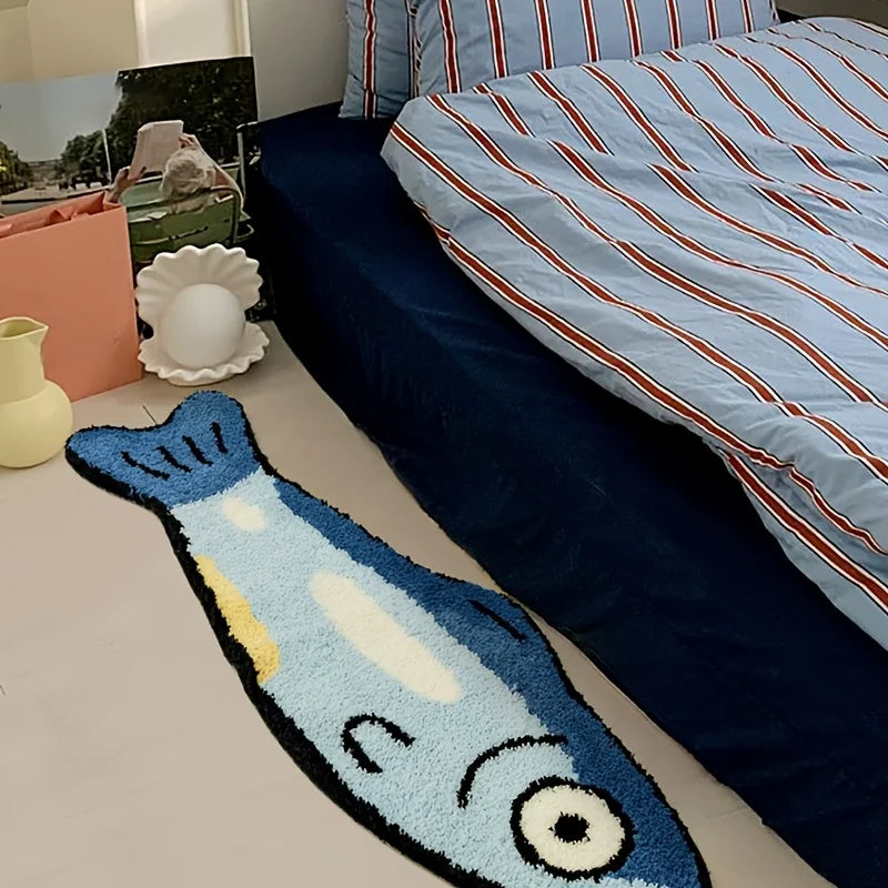 Navak Carpet Exclusive Picks40x120cm Salty Home Decor Rugs Cute Shaped Bedroom Bedside Rugs Living Room Coffee Table Floor Mats Rugs Non-Slip Rugs