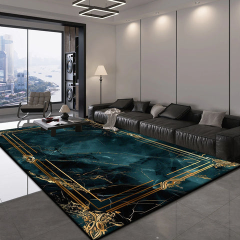 Navak Teppich Nordischer Luxusteppich Wohnzimmerdekoration Lounge Couchtische Rutschfeste große Teppiche 200x300 Faltbare weiche Matten für Schlafzimmer und Nachttische