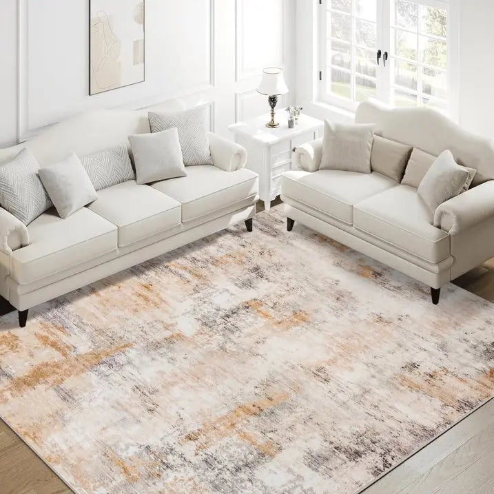 Navak Carpet Lochas Abstrakter großer Teppich, weicher moderner Teppich für Wohnzimmer, Schlafzimmer, Heimdekoration, Innenteppich