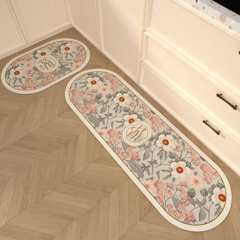 Navak Teppich Saugfähiger Küchenteppich Rutschfeste Bodenmatte Absorbiert Öl Küche Langer Bereich Teppich Schlafzimmer Teppich Eingang Fußmatte Home Decor Zimmer Tapis