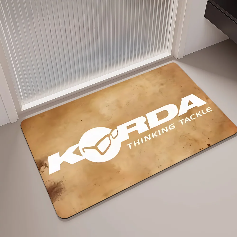 Navak Carpet K-Korda Angellogo Bodenmatte Kinderzimmer Schlafzimmer Dekoration Balkon Anti-Rutsch-Fußmatte Wohnzimmer Willkommensteppich