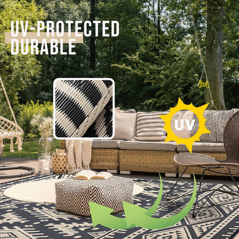 Navak Carpet Olanly Outdoor Plastic Straw Rug Waterproof Indoor Outdoor Carpet Machine Washable Fashion Carpet For Patio Camp Picnic Backyard
