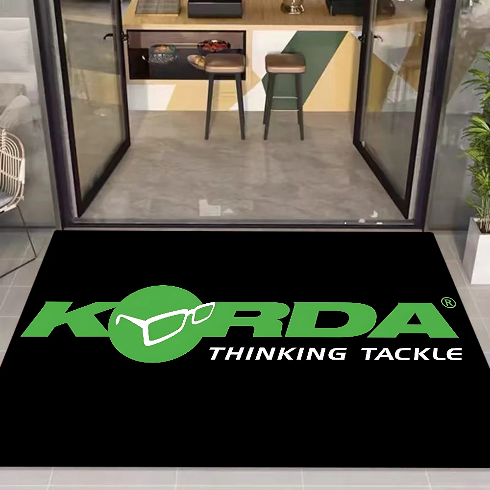 Navak Carpet K-Korda Angellogo Bodenmatte Kinderzimmer Schlafzimmer Dekoration Balkon Anti-Rutsch-Fußmatte Wohnzimmer Willkommensteppich