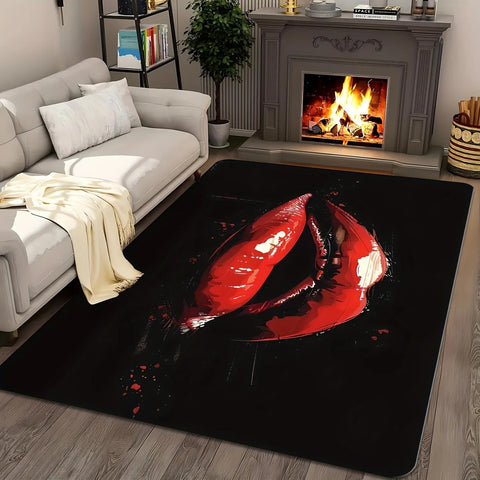 Navak Carpet 1 Stück Küchenteppich mit Hühnermuster, rutschfeste Fußmatten für Zuhause, Pop-Design, Badezimmerteppiche, Badematte, Teppich für Zuhause, Waschbecken, Wäschedekor