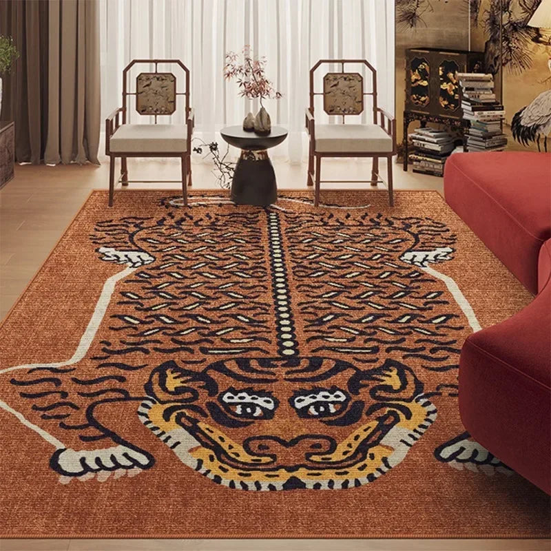 Navak-Teppich, Teppich im Wohnzimmer, Dekoration, Schlafzimmer, Teppich, Heimdekoration, rutschfeste Bodenmatte, maschinenwaschbar