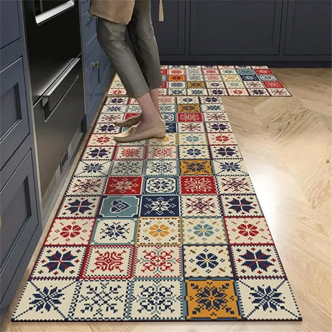 Navak Teppich, rutschfeste Küchenteppiche für Wohnzimmer, langer Bereichsteppich, Küchenbodenmatte, Teppiche, Eingangstürmatte, Wohnkultur, Alfombra Tapis 러그