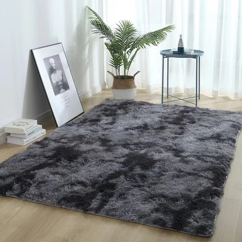 Navak Carpet Exclusive Picks 40 x 60 cm Seidenwollteppich, verdickt, für Nachttisch, Wohnzimmer, Kinderzimmer, weicher Heimdekor-Teppich, waschbar, schmutzabweisende Matte