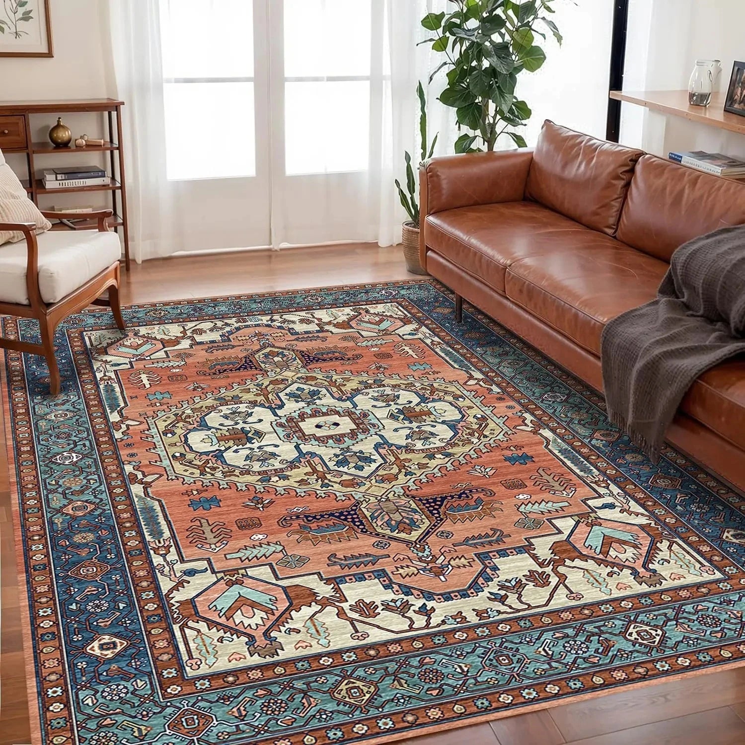 Navak Carpet Exclusive Picks Bohemian Crystal Velvet Anti Slip Carpet For Living Room ,Floor Bedroom Big Size Rugs, Sofa Mats, Study,Home Decoration