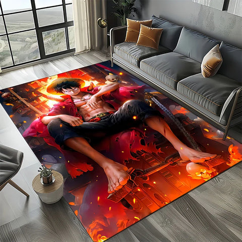 Navak Carpet 27 Style New One PIECE-E Anime Cartoon Rug Carpet for Living Room Bedroom Home Decor,Floor Mat Non-slip for Sofa Doormat Kids