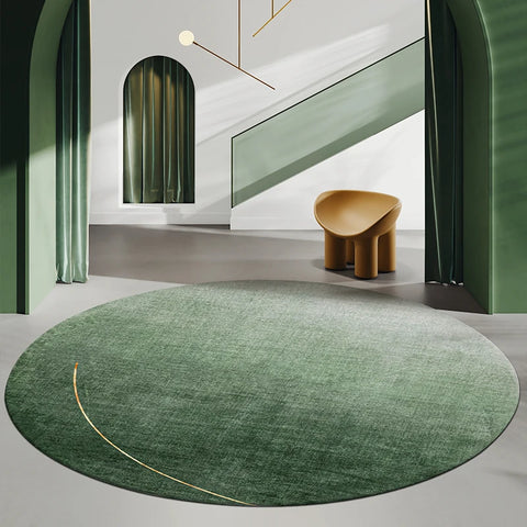 Navak Carpet Nordic Style Round Carpets for Living Room Decoration Bedroom Decor Rugs Non-slip Carpet Sofa Area Rug Home Thicken Floor Mats