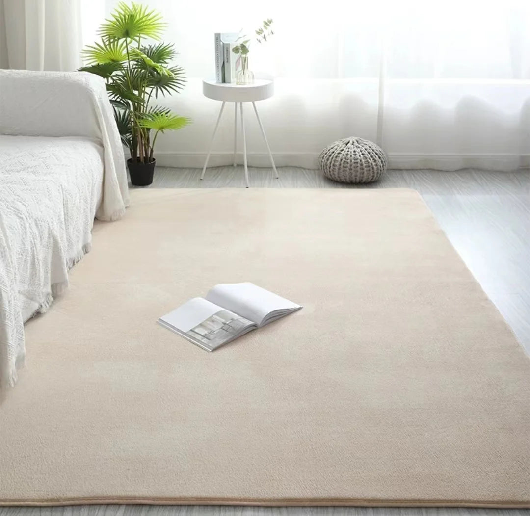 Navak Carpet Exclusive Picks Weicher, gemütlicher japanischer Korallenflor-Kurzflor-Teppich für Wohnzimmer, Schlafzimmer, Kinder, Spielen, Lesen, rutschfeste Bodenmatte
