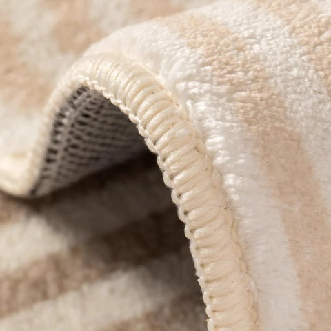 Navak Teppich, großflächige Schlafzimmerdekoration, rutschfester Teppich, cremefarbener Stil, Teppiche für Wohnzimmer, flauschige, weiche Lounge-Bodenmatte, dicker Plüschteppich