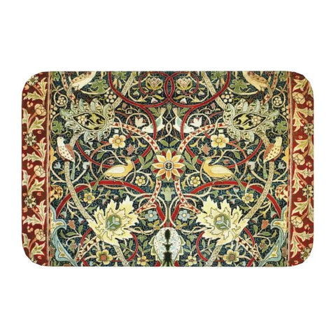 Navak Teppich Custom William Morris Compton Floral Jugendstil Muster Fußmatte Bad Tür Bodenmatte Textil Muster Toilette Teppich Teppich Footpad