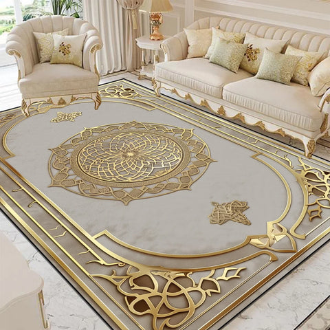 Navak Teppich, luxuriöser Stil, für Wohnzimmer, große Fläche, Heimdekoration, Fußmatten, Lounge, Sofa, Kaffee, rutschfester Teppich, Schlafzimmer, Garderobe, waschbar