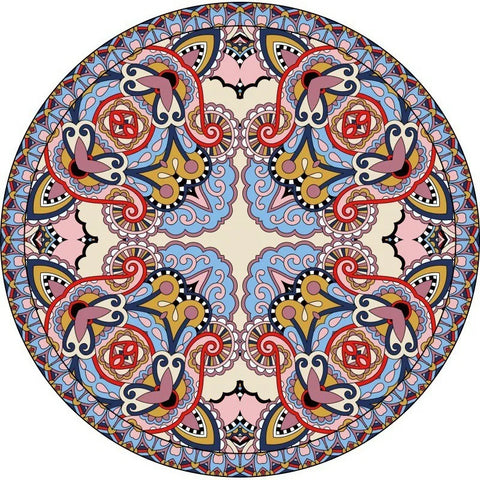Navak Carpet Ethnic Retro Persian Bohemian Carpet Washroom Floor Mat Living Room Carpet Rug for Bed Room Living Room Decoration