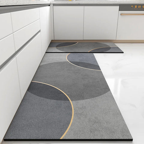 Navak Teppich, Küchenbodenmatte, PVC-Leder, wasserdichter Teppich, Heimdekoration, rutschfeste Fußmatten, Bereich, langer Teppich, Alfombra De Cocina, Alfombra, PVC
