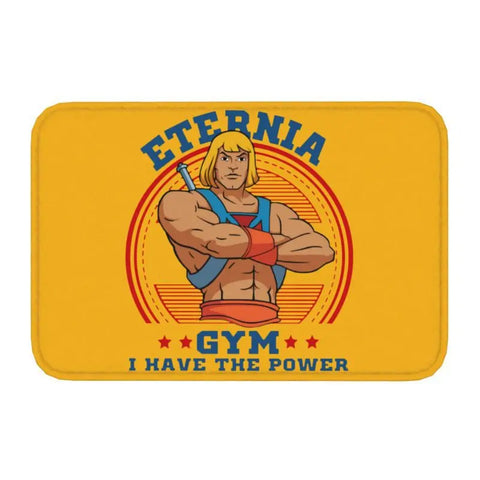 Navak Teppich-Falltür, Masters of the Universe, Fußmatte, rutschfest, für Bad und Küche, He Man, Willkommen, Garagentür, Boden, Eingangsbereich, Teppich