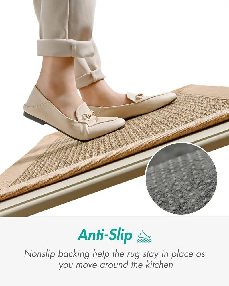 Navak Carpet Küchenteppiche Küchenbodenmatten für vor der Spüle, saugfähige Küchenmatte, Küchenbereichsteppiche, rutschfester Läufer für Be You