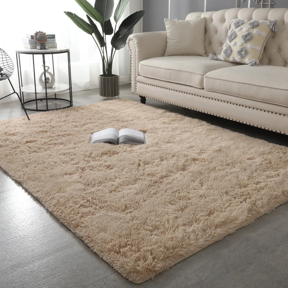 Navak Teppich, nordischer Pelzteppich, Schlafzimmerteppich, Wohnzimmer, moderne Dekoration, haarige Teppiche, große Größe, Schwarz, Grau, Rosa, Beige, rutschfeste Matte