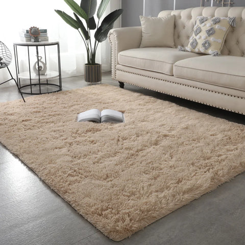 Navak Teppich, nordischer Pelzteppich, Schlafzimmerteppich, Wohnzimmer, moderne Dekoration, haarige Teppiche, große Größe, Schwarz, Grau, Rosa, Beige, rutschfeste Matte