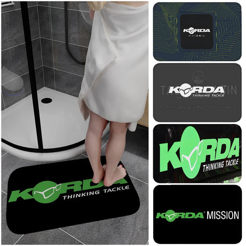 Navak Carpet K-Korda Angellogo Bodenmatte Kinderzimmer Schlafzimmer Dekoration Balkon Anti-Rutsch-Fußmatte Wohnzimmer Willkommensteppich