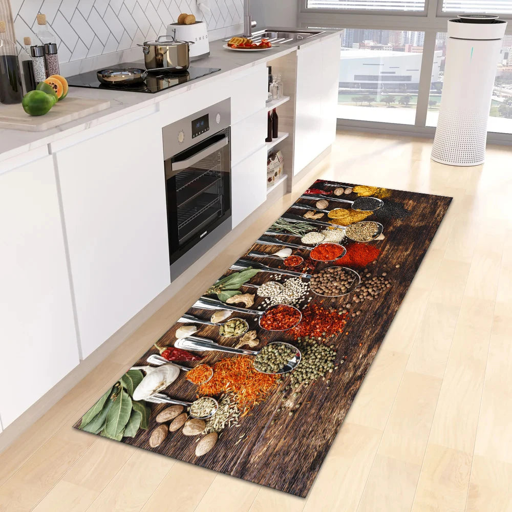 Navak Teppich, moderne Küchenmatte, Hauseingangs-Fußmatte, Flur, Schlafzimmer, Wohnzimmer, Dekoration, Bodenteppich, Balkon, Badezimmer, rutschfest, langer Teppich
