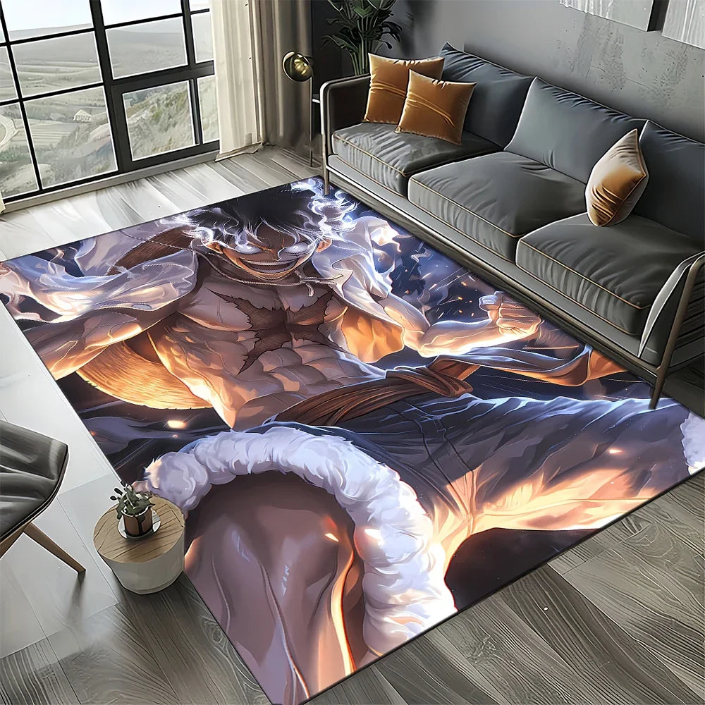 Navak Carpet 27 Style New One PIECE-E Anime Cartoon Rug Carpet for Living Room Bedroom Home Decor,Floor Mat Non-slip for Sofa Doormat Kids