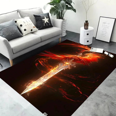Navak Carpet Daily Picks Anime Douluo Kontinent Teppich Schlafzimmer Wohnzimmer Flur Wohnkultur Teppich Waschraum Bodenmatte Geburtstagsgeschenk Zubehör