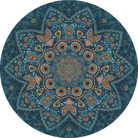 Navak Carpet Ethnic Retro Persian Bohemian Carpet Washroom Floor Mat Living Room Carpet Rug for Bed Room Living Room Decoration