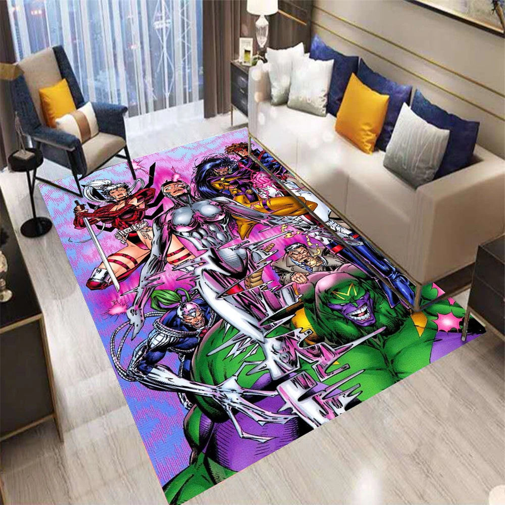 Navak Carpet Daily Picks Disney Superheld Marvel Avengers Cartoon Teppich Teppich für Schlafzimmer Wohnzimmer Home Sofa Dekoration Kinder Bodenmatte