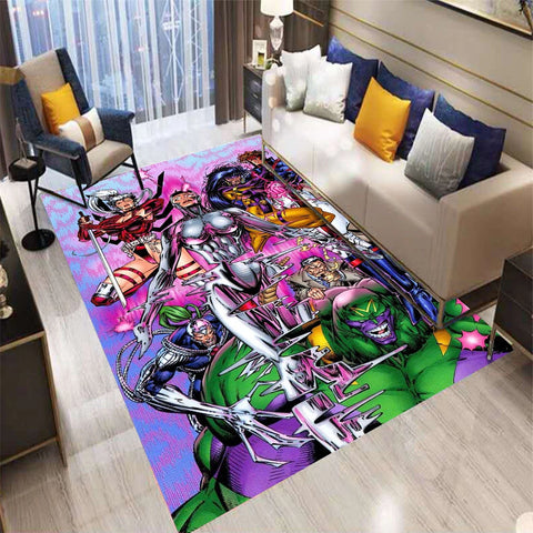 Navak Carpet Daily Picks Disney Superheld Marvel Avengers Cartoon Teppich Teppich für Schlafzimmer Wohnzimmer Home Sofa Dekoration Kinder Bodenmatte