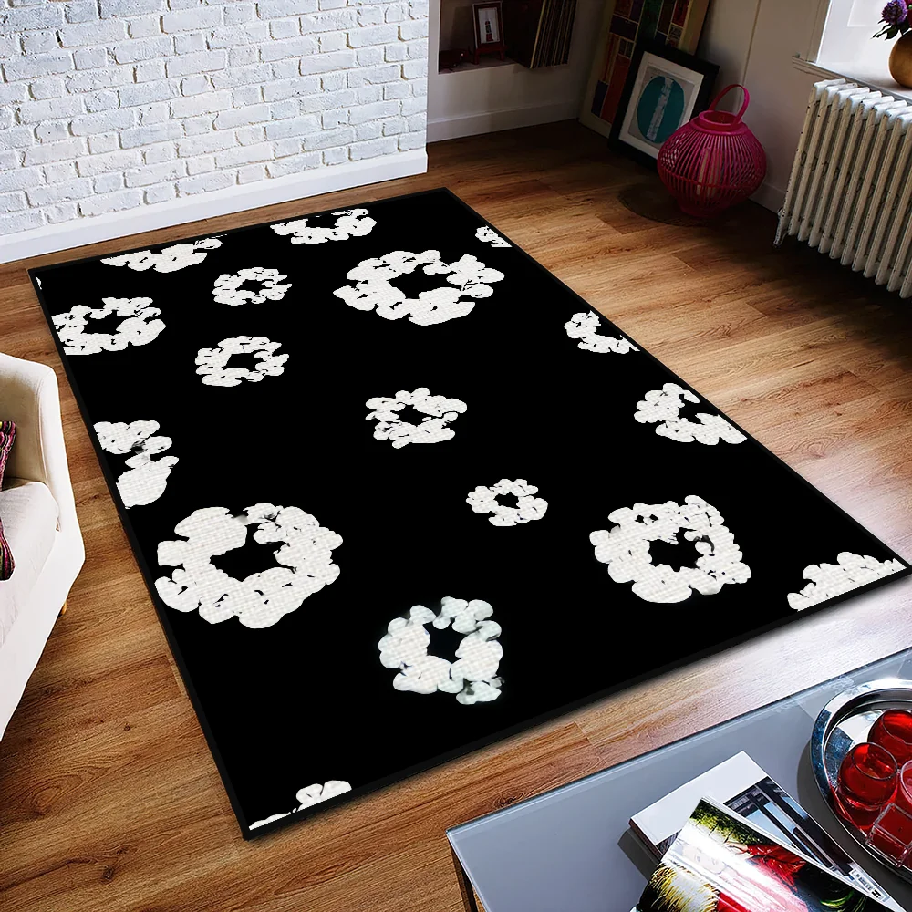 Navak Teppich, klein, T-Tears-Teppich, rutschfest, für Küche, Schlafzimmer, modisch, D-Denim, handgefertigt, getufteter Teppich, luxuriöse Dekoration für Wohnzimmer und Eingang